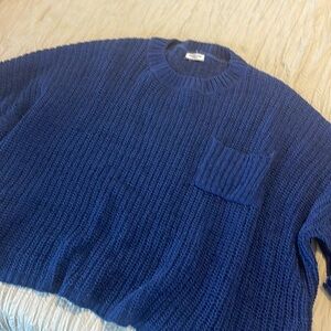 Chic Soul blue sweater